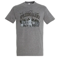 Youth Designz T-Shirt Spaziergaaang Blau/Grau
