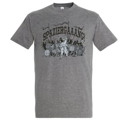 Youth Designz T-Shirt Spaziergaaang Blau/Grau