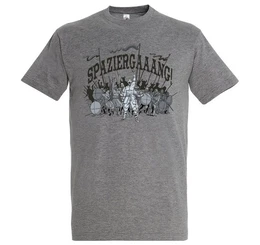 T-Shirt Spaziergaaang Herren Shirt mit trendigem Frontprint