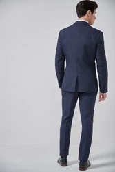 Next Anzugsakko Skinny Fit Jacke Dunkelblau/Hellblau/Grau/Blau