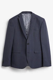 Anzugsakko Anzug mit Karomuster: Skinny Fit Jacke (1-tlg)
