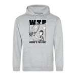 Youth Designz Kapuzenpullover Herren Hoodie WTF Wheres The Fish? Grau/Hellgrau/Weiß/Beige