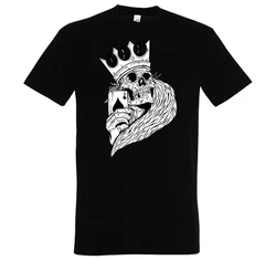 Youth Designz T-Shirt Skelett Ass Poker Herren Shirt 