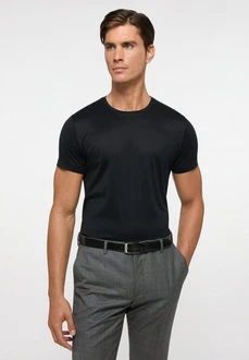 Eterna T-Shirt Schwarz/Dunkelblau/Grau/Dunkelgrau Eterna T-Shirt Schwarz/Dunkelblau/Grau/Dunkelgrau