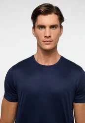 Eterna T-Shirt Dunkelblau/Blau