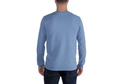 Carhartt Langarmshirt Long Sleeve Relaxed Fit Logo Graphic Hellblau/Blau/Türkis/Grün/Grau/Hellgrau/Dunkelblau/Dunkelrot/Bordeaux/Dunkelgrün/Khaki/Dunkelgrau/Silber/Schwarz