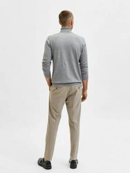 SELECTED HOMME Strickpullover Berg (1-tlg) Grau/Dunkelgrau/Hellgrau