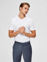 SELECTED HOMME T-Shirt weiß
