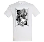 Youth Designz Print-Shirt Queen Dead Herren Shirt Weiß
