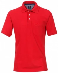 Redmond Poloshirt Piqu Polo-Shirt Rot/Dunkelrot