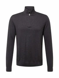 SELECTED HOMME Pullover SLHBerg Dunkelgrau/Dunkelblau/Grau