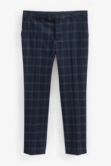 Next Anzughose Karierter Anzug Slim Fit