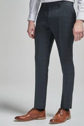 Next Stoffhose Elegante Slim Fit Hose Dunkelgrau/Dunkelblau/Grau/Blau