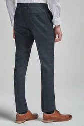 Next Stoffhose Elegante Slim Fit Hose Dunkelgrau/Dunkelblau/Grau/Blau