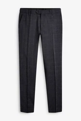 Next Stoffhose Elegante Slim Fit Hose Dunkelgrau/Dunkelblau/Grau/Blau