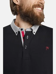 Jan Vanderstorm Poloshirt NJAL Rot/Dunkelrot