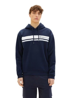 TOM TAILOR Denim Hoodie PRINTED