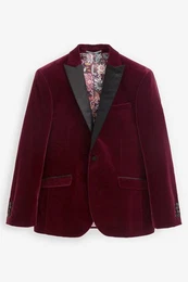 Sakko Signature Slim Fit Samt-Blazer (1-tlg)
