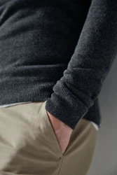 Next V-Ausschnitt Pullover Dunkelgrau/Grau/Dunkelblau