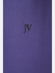 Jan Vanderstorm Poloshirt NJAL Dunkelblau/Lila