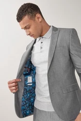 Next Baukastensakko Skinny Fit Anzugjacke mit zwei Knöpfen 