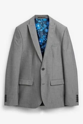 Next Baukastensakko Skinny Fit Anzugjacke mit zwei Knöpfen 