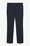 Next Formelle Stretchhose Tailored Fit Dunkelblau/Hellblau/Blau