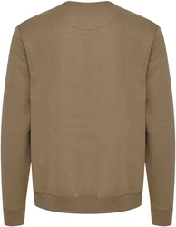 BLEND Sweatshirt 'Downton' Khaki/Beige/Braun