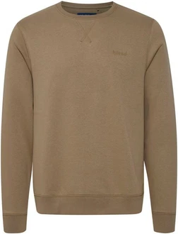 BLEND Sweatshirt 'Downton' Khaki/Beige/Braun