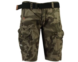 Geographical Norway Cargoshorts G-PERLE unifarben/camouflage