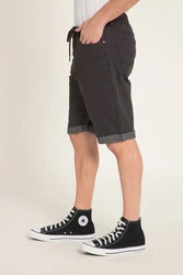 JP1880 Bermudas FLEXNAMIC 5-Pocket Elastikbund Dunkelgrau/Schwarz/Hellgrau/Khaki