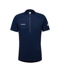 Mammut T-Shirt Aenergy FL Half Zip T-Shirt Dunkelblau/Blau