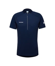 Mammut T-Shirt Aenergy FL Half Zip T-Shirt Dunkelblau/Blau