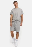 Indicode Sweatshorts Comfy Grau/Hellgrau