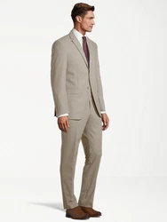 SteffenKlein Anzug SLIM FIT Khaki/Beige/Braun/Grau/Lila