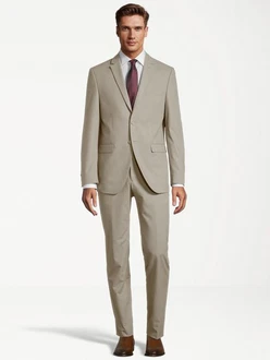 SteffenKlein Anzug SLIM FIT Khaki/Beige/Braun/Grau/Lila