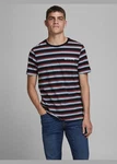 Jack & Jones Kurzarmshirt JCOJET TEE SS CREW NECK Mischfarben/Schwarz/Rot/Hellblau