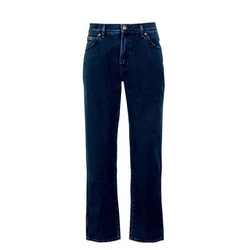Wrangler Straight Jeans Dunkelblau/Blau