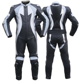 Motorradkombi GW416K grey Einteiler Motorradkombi Lederkombi