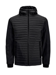Blouson Hybrid Kapuzen bergangsjacke Stepp Blouson JCOTOBY 4867 in Schwarz