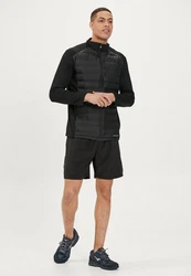ENDURANCE Laufjacke MIDAN Schwarz/Dunkelblau