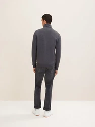 TOM TAILOR Sweatshirt dunkelgrau
