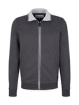 TOM TAILOR Sweatshirt dunkelgrau