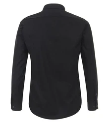 Redmond Businesshemd Slim Fit Schwarz