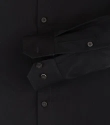 Redmond Businesshemd Slim Fit Schwarz