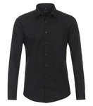 Redmond Businesshemd Slim Fit Schwarz