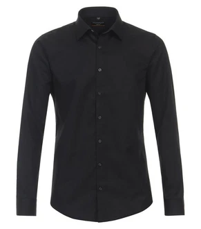 Redmond Businesshemd Slim Fit Schwarz