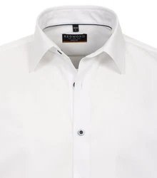 Redmond Businesshemd Slim Fit Weiß/Creme