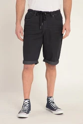 JP1880 Bermudas FLEXNAMIC 5-Pocket Elastikbund Dunkelgrau/Schwarz/Hellgrau/Dunkelblau