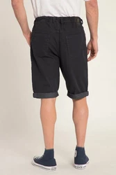 JP1880 Bermudas FLEXNAMIC 5-Pocket Elastikbund Dunkelgrau/Schwarz/Hellgrau/Dunkelblau